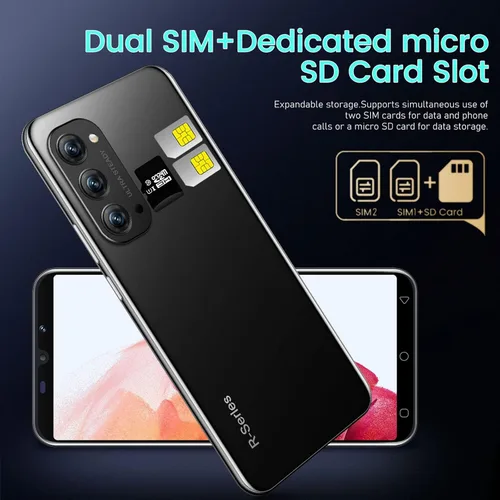 Miniatura 3 de Teléfonos celulares desbloqueados Android, Android 13 2+16GB Smartphone 5.58 pulgadas Celulares Dual Sim, 3500mAh Mini Teléfono inteligente Teléfono