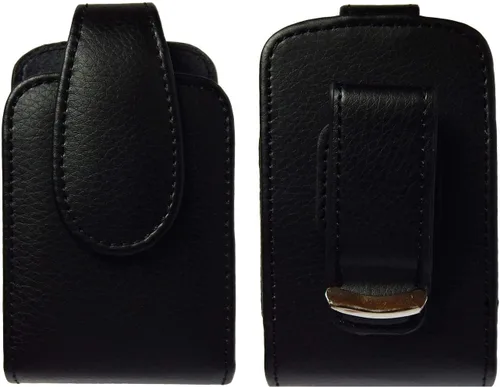 Miniatura 2 de Premium Classic Style Hook and Loop Pouch case with Belt Clip for Tandem Diabetes Care T:Slim X2 Pump (Black/Horizontal/1)