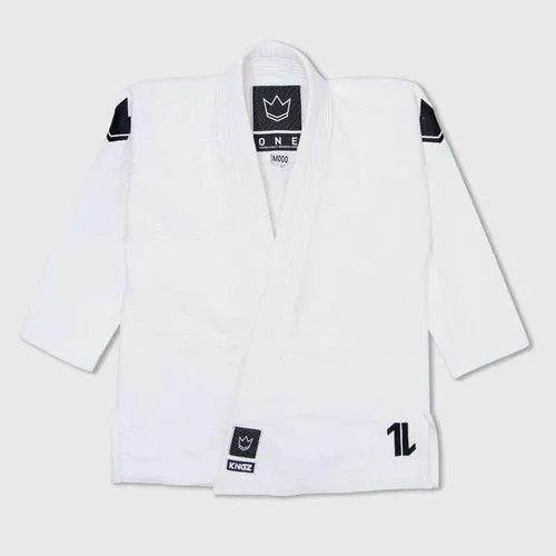 Miniatura 5 de KINGZ The One Brazilian Jiu Jitsu Gi - Kimono BJJ ligero y duradero para jóvenes - IBJJF Legal - 400gsm Pearl Weave Competition