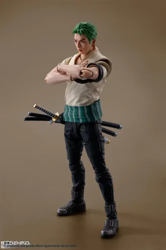 Miniatura 6 de TAMASHII NATIONS - Una serie de Netflix: One Piece - Figura de acción Roronoa Zoro S.H.Figuarts