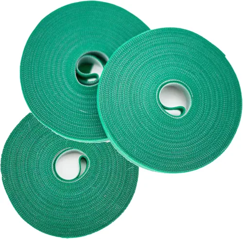 Miniatura 8 de Cinta verde para atar el jardín, soportes para plantas, suave con las plantas (32.8 pies x 0.6 pulgadas, 1 rollo, verde)