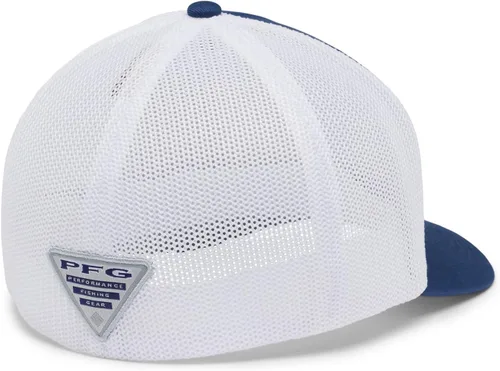 Miniatura 361 de Columbia - Gorra de malla con bandera con árboles unisex para adultos, corona alta