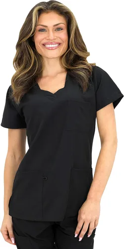 Miniatura 6 de Green Town GT 4FLEX - Conjunto deportivo de uniforme médico de enfermería para mujer (talla S a XL)