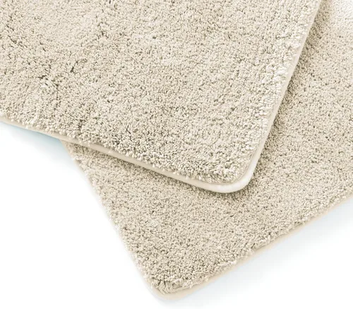 Miniatura 5 de YHF - Juego de 2 alfombras de baño de microfibra gruesa y suave, contorno en forma de U, alfombras de baño lavables a máquina, alfombras de baño