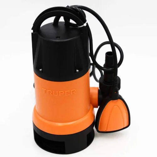 Miniatura 4 de Truper Bomba sumergible para agua sucia 900W, interruptor de flotador, conector de plástico con adaptador de manguera, #12604