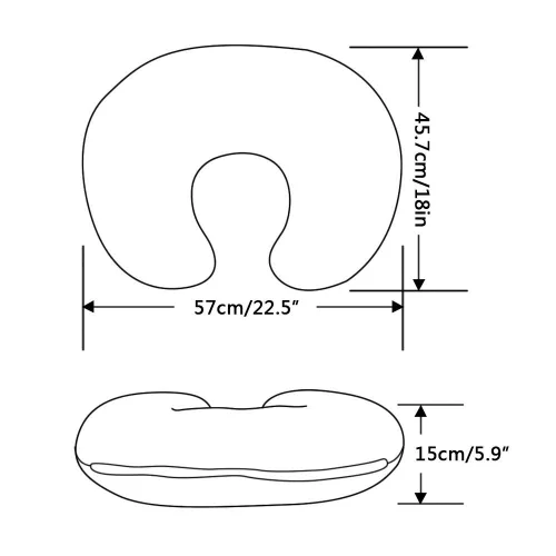 Miniatura 5 de Funda de almohada de lactancia, funda de almohada de lactancia, funda de almohada de lactancia oxidada, funda de almohada de lactancia materna