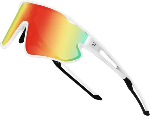 Miniatura 8 de DUCO Gafas de sol polarizadas deportivas para hombres y mujeres, gafas de sol para correr, pesca, ciclismo, béisbol, protección UV400, DC0023 Marco