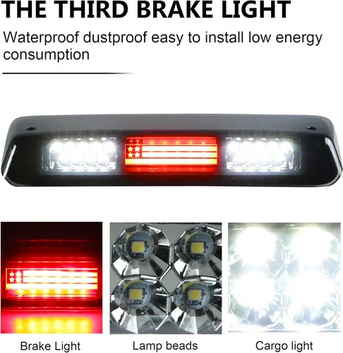 Miniatura 5 de Tercera luz LED de freno para Ford F150 04-08, Explorer 07-10, Lincoln Mark 06-08, luz de freno trasera de montaje alto