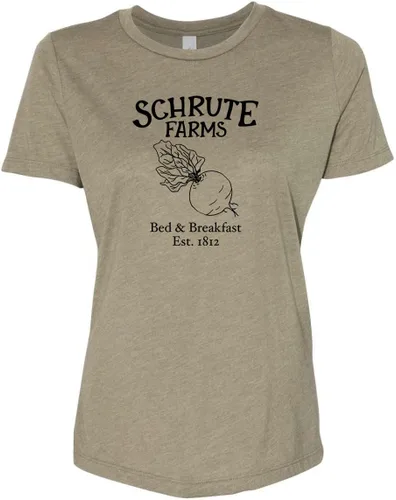Miniatura 19 de Cute Women's Screen Printed Crew Neck Tee, Shirts With Sayings, Dusty Blue or Olive