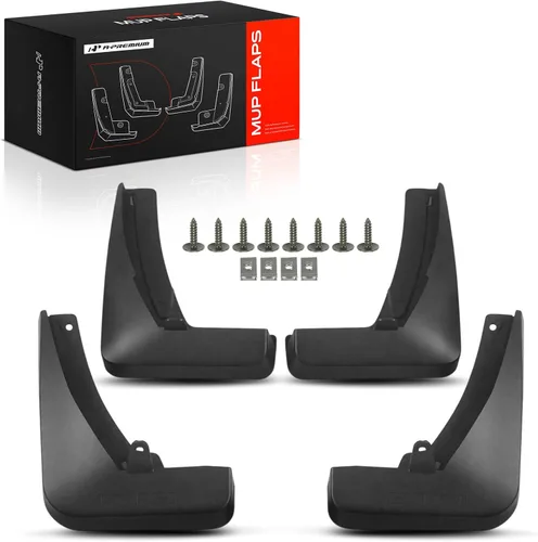 Miniatura 14 de A-Premium Juego de 4 protectores contra salpicaduras de barro compatibles con Cadillac XT4 2019-2020, Sport Utility de 4 puertas, con accesorios