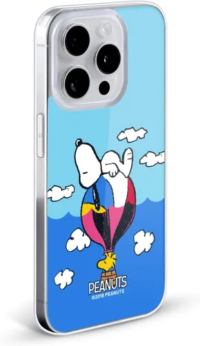 Miniatura 2 de Head Case Designs Funda de gel con licencia oficial de Peanuts Snoopy & Woodstock Balloon Halfs and Laughs [protección de grado militar] compatible