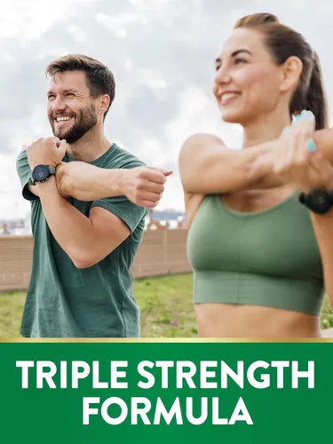 Miniatura 4 de Complejo glucosamina condroitina MSM 60 cápsulas Suplemento de triple fuerza con cúrcuma Suplemento sin OMG y sin gluten por Nature's Truth