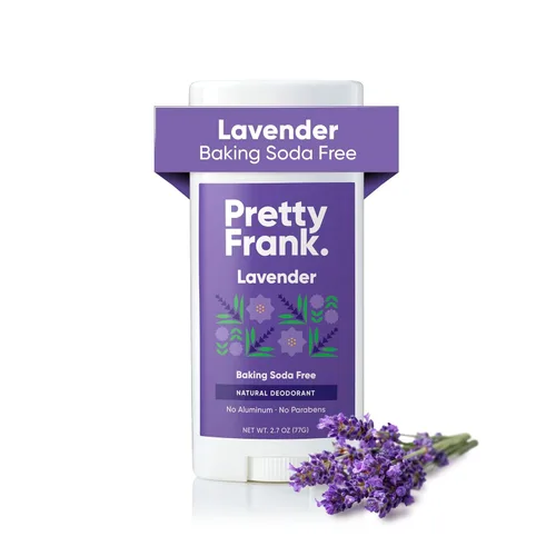 Miniatura 17 de Pretty Frank Desodorante natural sin aluminio con carbón, sin bicarbonato de sodio, carbón marino (paquete de 1) Respetuoso con la piel sensible
