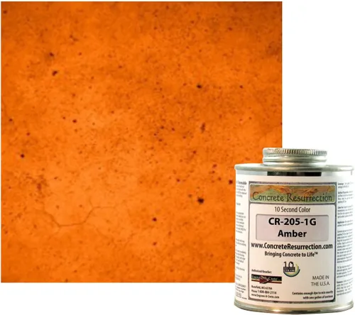 Miniatura 12 de El tinte para hormigón Ten Second Color (TSC) hace 1 galón de grado profesional y fácil de usar. Tinte de cemento semitransparente. Se seca en Crema