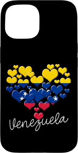 Miniatura 6 de Funda para iPhone 17 con diseño de corazón hispano con bandera venezolana con orgullo de Venezuela