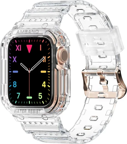 Miniatura 43 de amBand E1 Sport Case Band for Apple Watch Ultra 3/2/1 & SE 3/2/1 & Series 11 10 9 8 7 6 5 4 3 49mm 46mm 45mm 44mm 42mm 41mm 40mm 38mm, Shockproof &