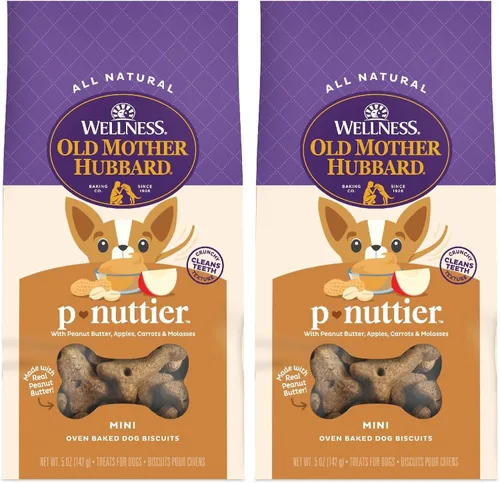Miniatura 26 de Old Mother HubbardGalletas Classic P-NUTTERTRAS HORADAS DE PERRO CASO, PEQUEÑO, BOLSA DE 20 ORAS