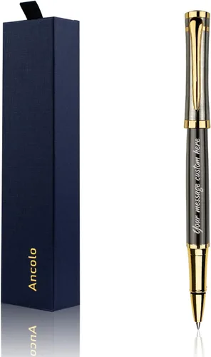 Miniatura 9 de Ancolo Fancy Roller Pen Set de bolígrafo de lujo con 2 recambios de tinta negra - 0.028 in. Bonitos bolígrafos de regalo para mujeres o hombres.