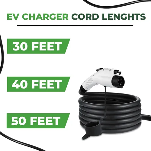 Miniatura 3 de Primecom.Tech - Cargador de vehículo eléctrico de nivel 2 (EV) Amperaje ajustable