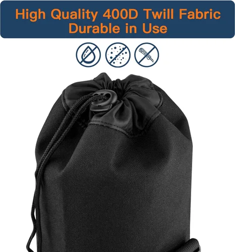 Miniatura 3 de Funda de transporte de viaje para selfie stick todo en uno, soporte extensible para trípode para teléfono celular con control remoto, bolsa