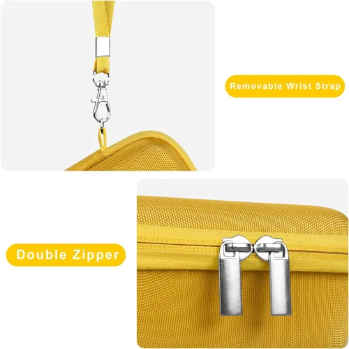 Miniatura 6 de Canboc Funda de transporte para cámara digital Kodak PIXPRO WPZ2, resistente e impermeable, bolsa de fotografía subacuática, bolsillo de malla