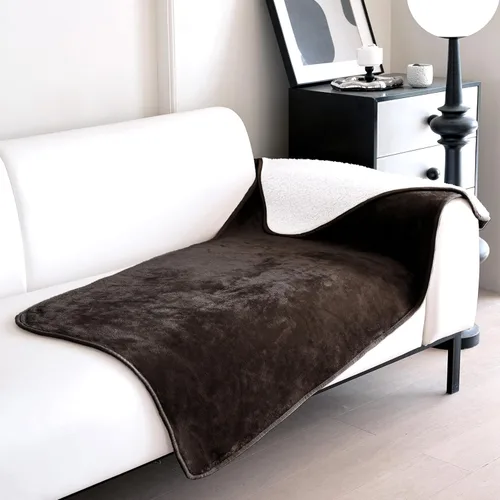 Miniatura 24 de gogobunny Manta de cama impermeable, manta reversible de forro polar Sherpa para perro, cachorro y gato, funda de muebles que protege la cama