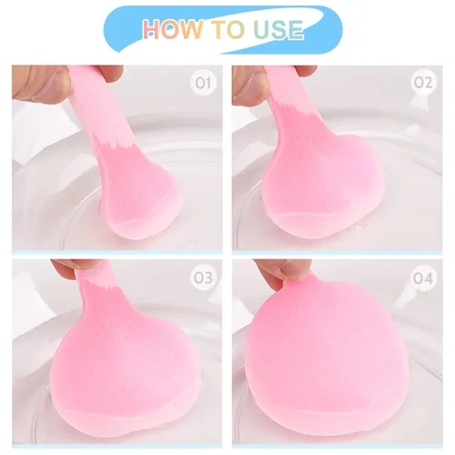 Miniatura 6 de 120 esponjas faciales comprimidas, esponja profesional para eliminación de maquillaje, esponja de limpieza facial redonda para spa, exfoliante