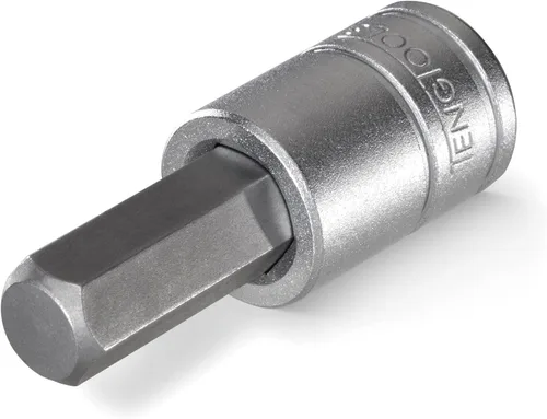 Teng Tools Enchufe hexagonal de cromo vanadio métrico de 1/2 pulgada de 0.197 in | Herramienta mecánica | Herramienta de mano - M121505-C