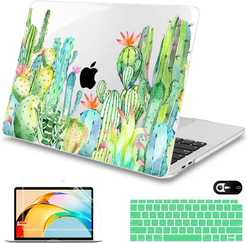 Miniatura 18 de Mektron para MacBook Air 13 Funda A1466/A1369 (versión 2010-2017), cubierta rígida de plástico con fijación a presión para MacBook Air 13.3 pulgadas
