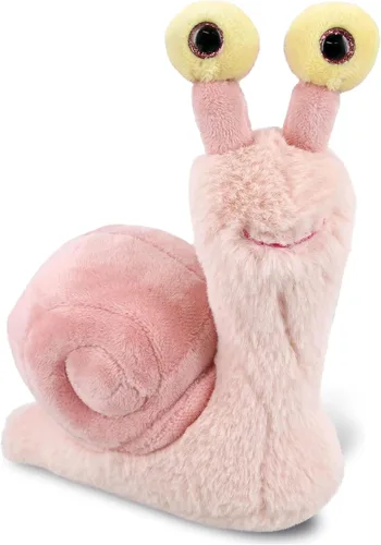 Miniatura 8 de DolliBu Caracol de peluche – Caracol azul de ojos grandes y abrazable, adorable juguete de peluche para jugar, lindo regalo de vida silvestre