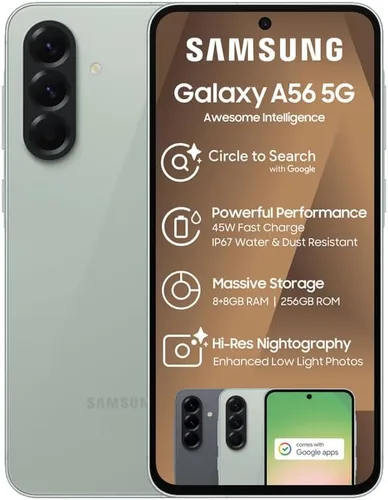 Miniatura 7 de SAMSUNG Galaxy A56 5G Ai (para Tmobile Mint Tello & Global) (256GB + 12GB) Versión Latina Desbloqueada SM-A566E/DS 6.6" 120Hz 50MP Triple