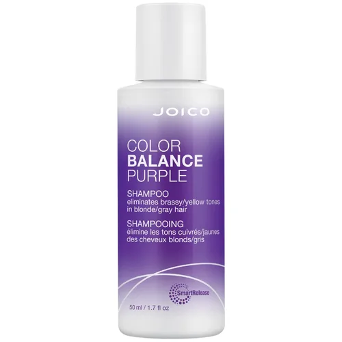 Joico Color Balance Purple Shampoo | For Cool Blonde or Gray Hair | Eliminate Brassy Yellow Tones | Boost Color Vibrancy & Shine | UV Protection |