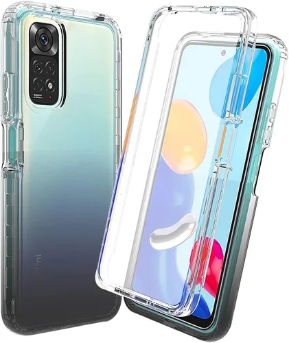 Funda para Xiaomi Redmi Note 11 Pro, funda a prueba de golpes con protector de pantalla para Xiaomi Redmi Note 11 Pro 4G 2201116TG/Redmi Note 11 Pro