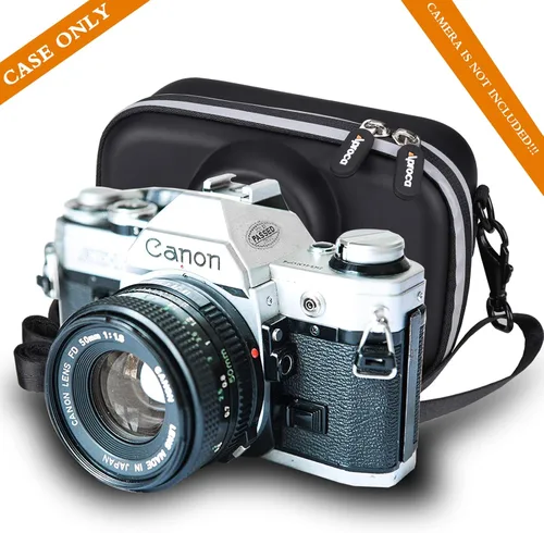 Miniatura 3 de Aproca - Estuche compatible con cámara Canon AE-1 de 35 mm SLR, bolsa de almacenamiento portátil y dura para accesorios (solo estuche)