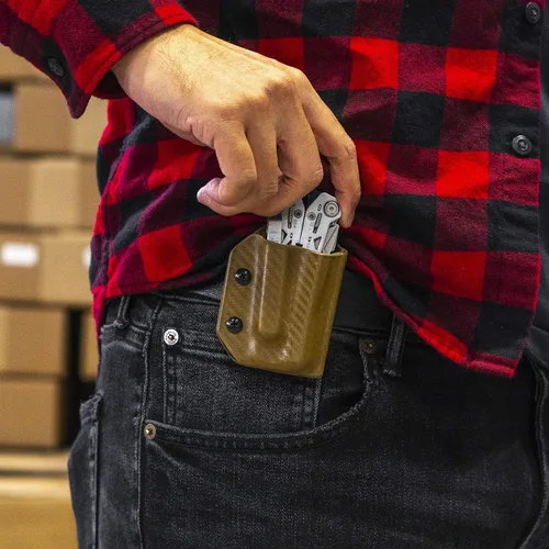 Miniatura 3 de Clip & Carry Kydex Funda para Multiherramienta para Gerber Suspension NXT - Fabricada en Estados Unidos - Funda Portaherramientas Múltiples Cubierta