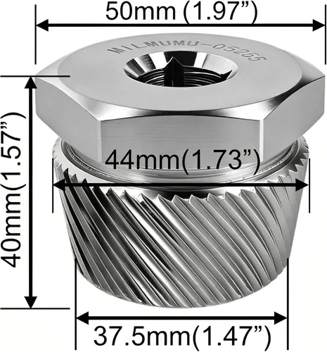Miniatura 3 de MILMUMU Compatible con extractor de drenaje de bañera: elimina desagües de bañera de una pulgada y media viejos o difíciles (05255 1.5 pulgadas)