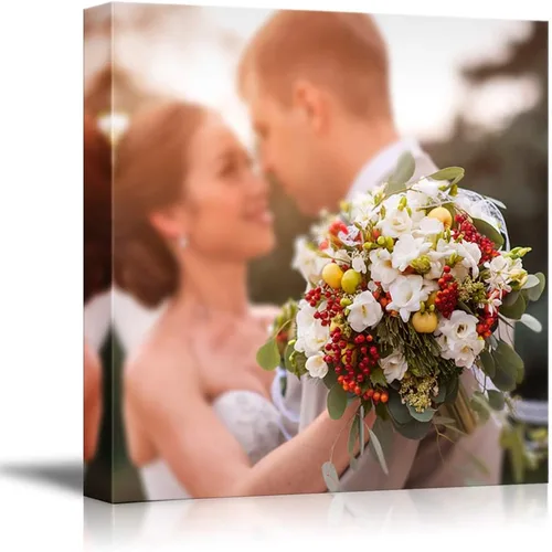 Miniatura 12 de SIGNWIN Impresiones en lienzo personalizadas con tus fotos, fotos personalizadas a lienzo enmarcado, 8 x 10 pulgadas