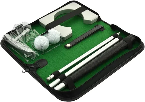 Miniatura 4 de Neon Executive Gift - Kit de Putter de Golf Portátil con Pelota y Copa-Hoyo para Práctica de Golf Interior de Viaje