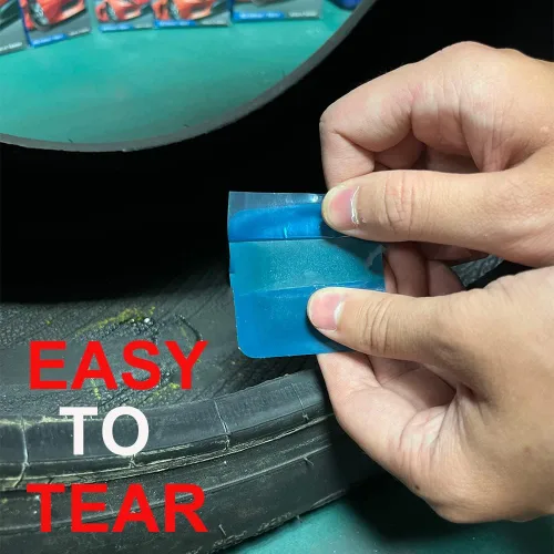 Miniatura 3 de PAX 20 piezas de parche universal de servicio pesado, parches de reparación de neumáticos cuadrados de 50 x 50 mm, reparación profesional de forro
