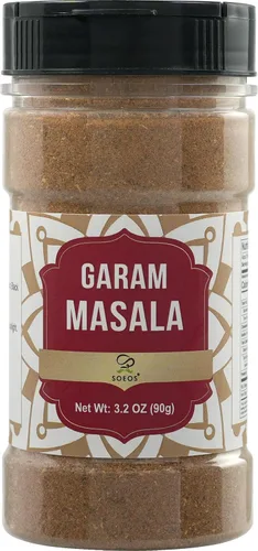 Miniatura 11 de Soeos Garam Masala 12 onzas, mezcla india de 10 especias, mezcla totalmente natural, sin sal, vegano, sin colores, apto para gluten, sin OMG
