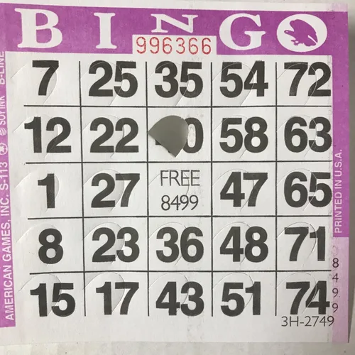 Tarjetas de Bingo Pushout (500 ct)-Seleccione el color a continuación Púrpura