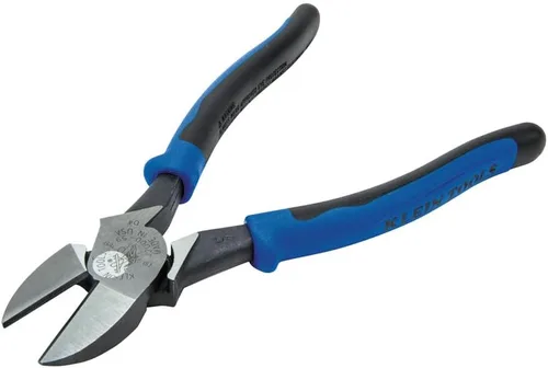 Miniatura 3 de Klein Tools Alicates J2000-59, fabricados en EE. UU., Alicates de corte diagonal con diseño de alto apalancamiento, cabeza más grande y cuchillas