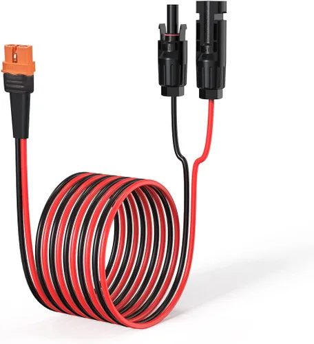 ELFCULB Cable solar a XT60i de 12 AWG de 10 pies 2 10 25 35 50 75 100 pies conector solar a XT60i cable adaptador para estación de energía portátil