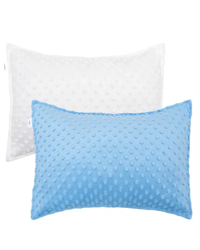 Miniatura 41 de ALVABABY Paquete de 2 fundas de almohada de algodón orgánico para niños pequeños, fundas de almohada para niños de 13 x 18 pulgadas o 12 x 16