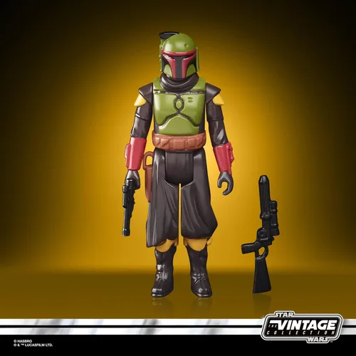 Miniatura 3 de STAR WARS Retro Collection Boba Fett (Morak) Juguete de 3.75 pulgadas, figura de acción coleccionable The Mandalorian, juguetes para niños de 4 años