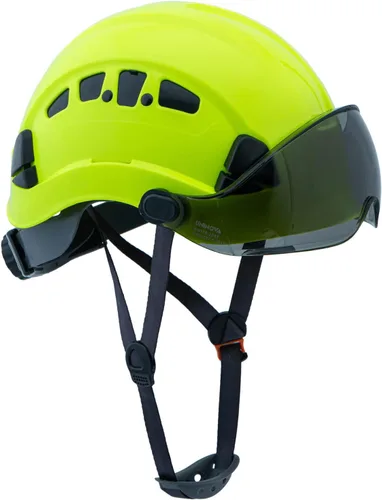 Miniatura 18 de Casco de seguridad – Casco aprobado por ANSI Z89.1 ajustable – Suspensión de trinquete de 6 puntos y cascos OSHA