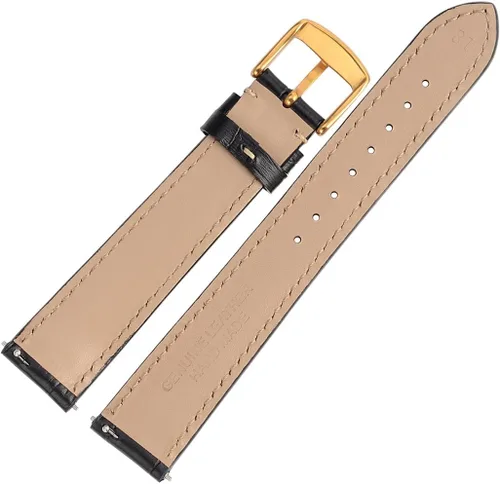 Miniatura 5 de WOCCI 18mm 20mm 22mm Watch Band Quick Release- Alligator Embossed Leather Watch Strap