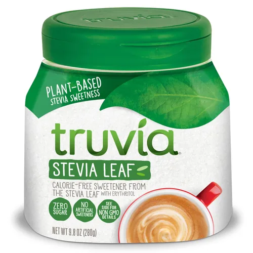 Truvia Edulcorante Original Sin Calorías de la Hoja de Stevia en Polvo Espolveable (Frasco de Stevia de 9.8 Onzas)