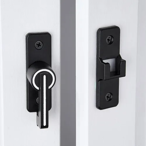 Miniatura 6 de INIRET Pestillos para Puerta de Granero, Pestillos Corredizos Pesados para Puerta de Granero, Cerradura de Puerta, Pestillo de Seguridad para Puerta