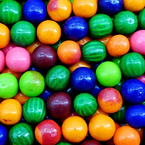 Miniatura 2 de Candy Retailer Bolas de chicle de 3/4 pulgadas (surtido de 6 sabores, 1 libra)